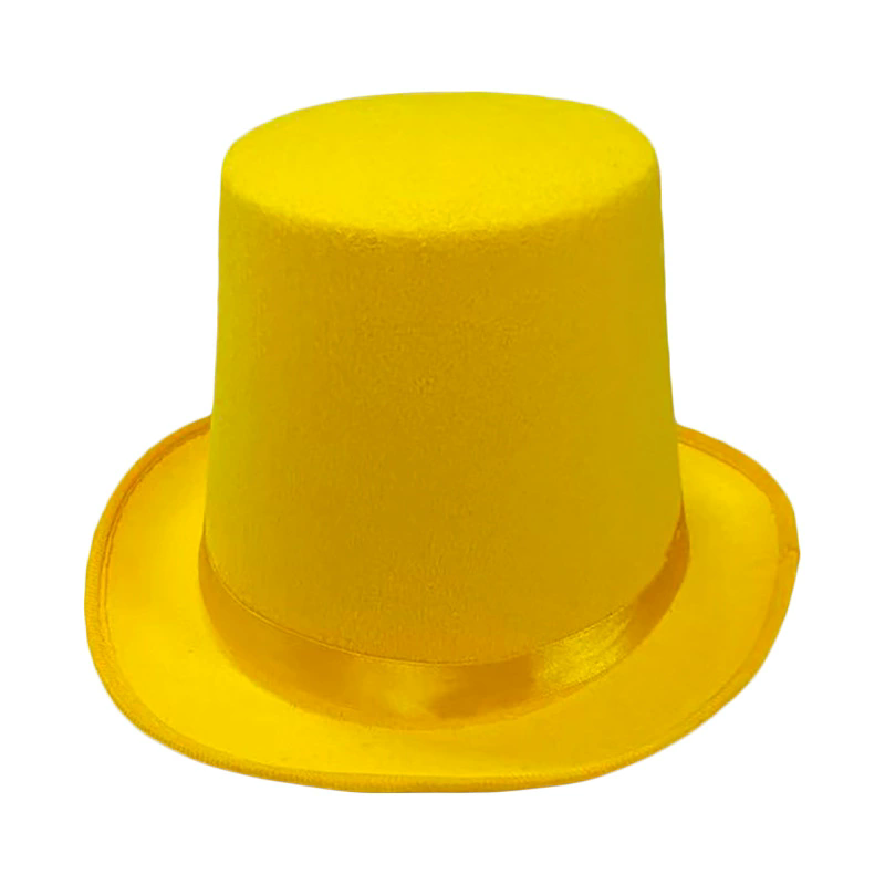 16cm Tall Top Hat – Stovepipe Hat for Magician Costume & Halloween Prop