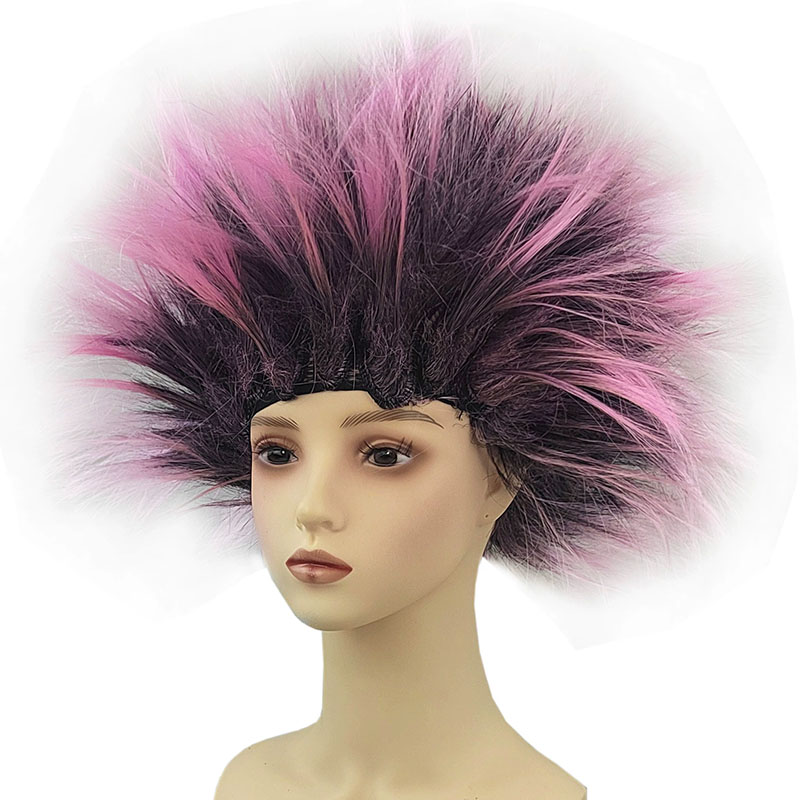 Fluffy Afro Wig – Big Funny Halloween Wig for Men & Women, Party Costume Prop