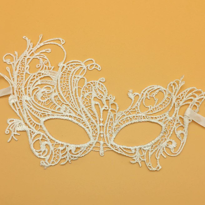 Gold Phoenix Lace Mask – Half Face Sexy Eye Mask for Women, Flame Pattern Masquerade Mask for Adult Halloween Party