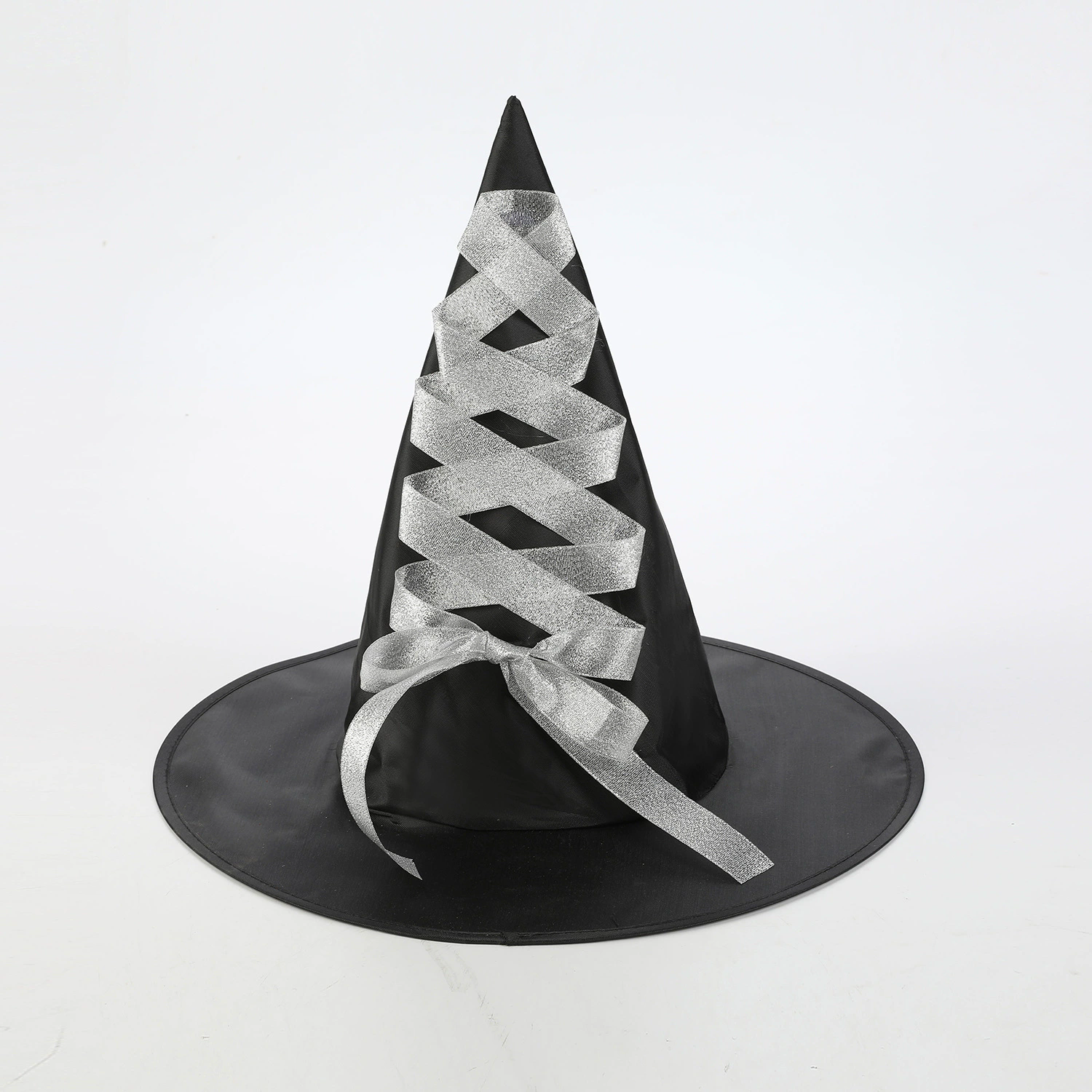 Witch Hat with Strap – Wizard Cap with Tie String for Adults & Kids Halloween Costume