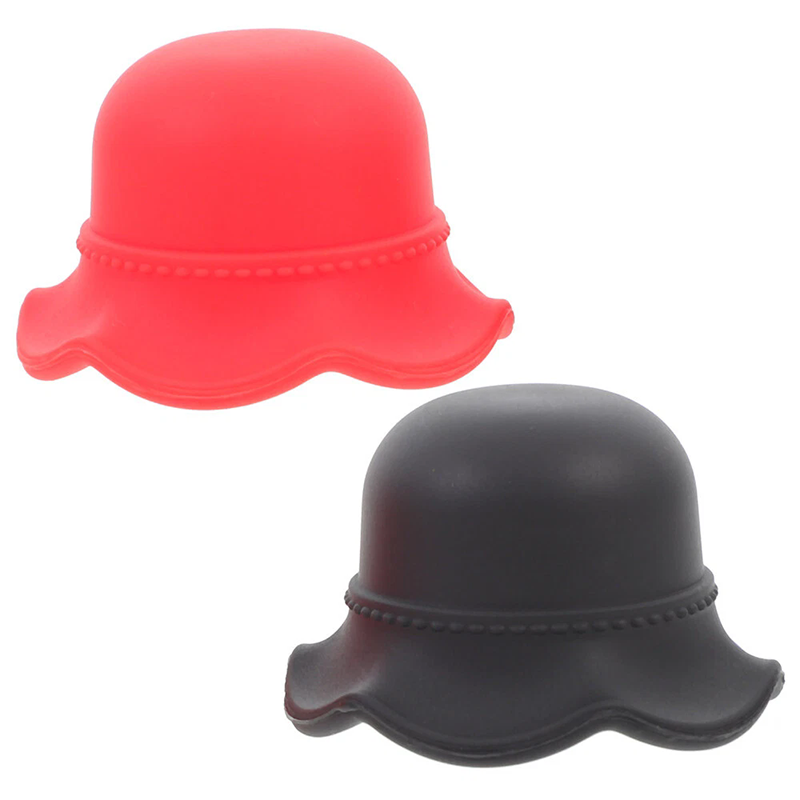 close-up wavy brim bead trim sun hat silicone wine stopper texture detail