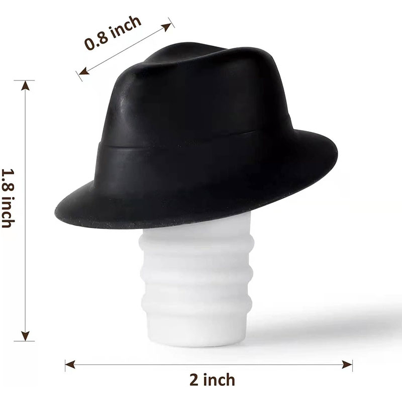 close-up fedora hat silhouette threaded sealing base silicone texture detail