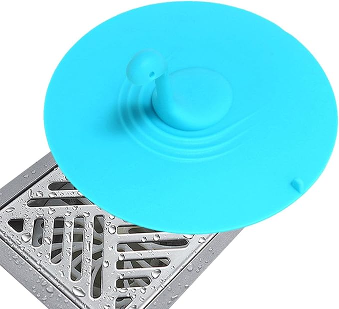 manta ray silicone drain plug covering bathroom shower floor drain daily scene