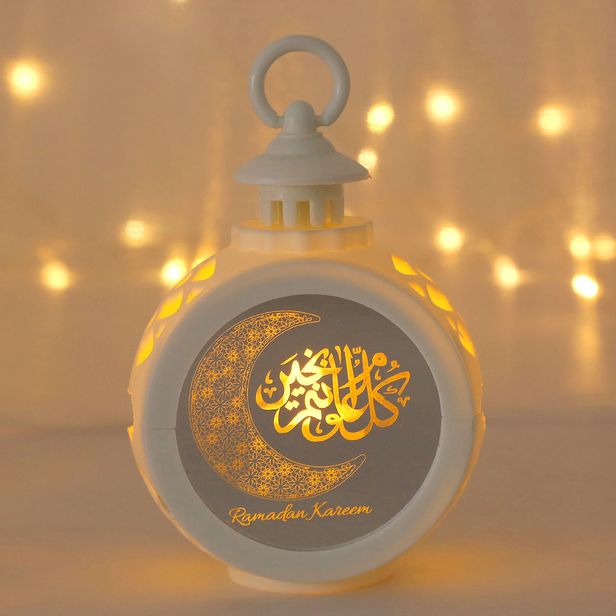 Single mini ramadan lantern independent retail color box packaging