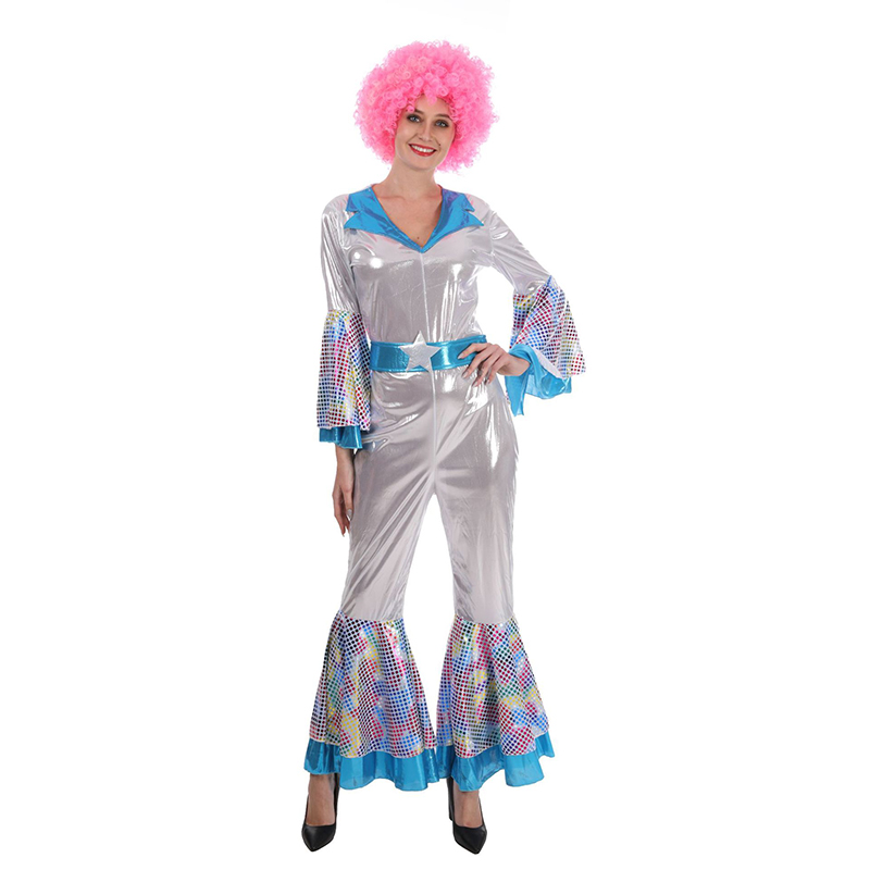Retro Disco Stage Performance Costume Halloween Party 70s Disco Costume