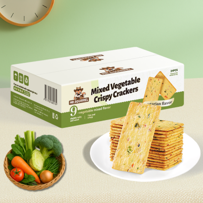 Mr. Squirrel® Vegetable Crackers 
