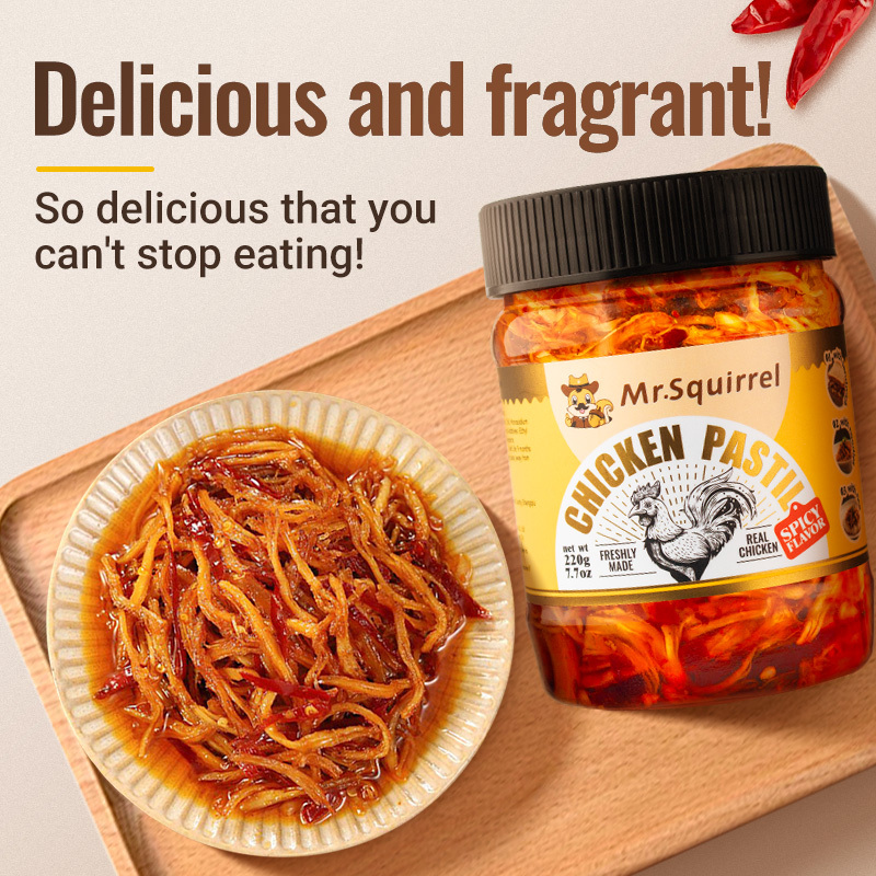 Mr. Squirrel® Spicy Chicken Pastil