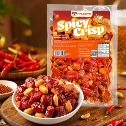 Mr. Squirrel® Spicy Crisp Peanut Snack