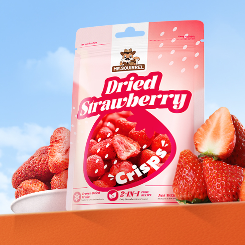 Mr. Squirrel® Strawberry Crisps
