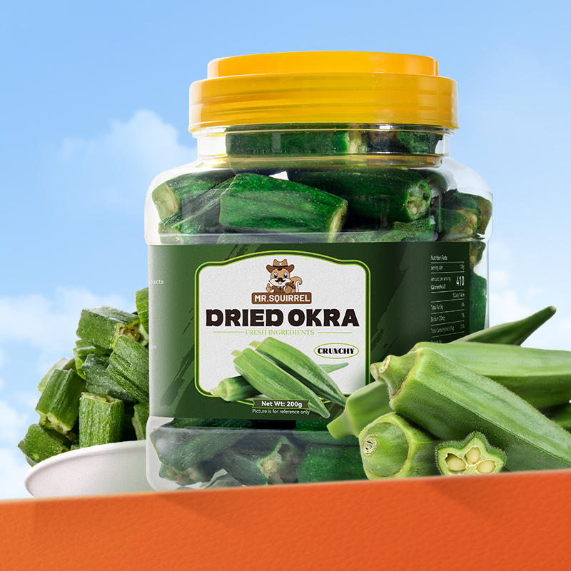 Mr. Squirrel® Okra Crisps