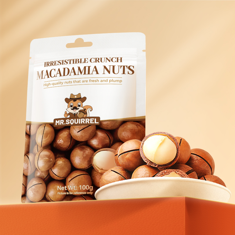 Mr. Squirrel® Premium Macadamia Nuts