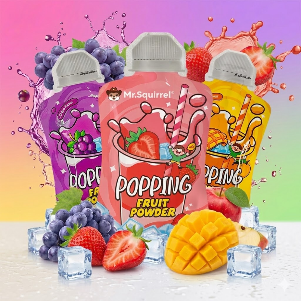 Mr. Squirrel® Smoke Popping Candy 30pcs Mixed Flavors