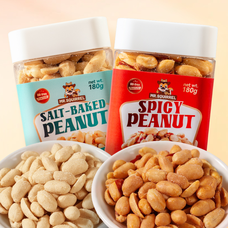 Mr. Squirrel® Premium Crispy Oil-Removed Peanuts