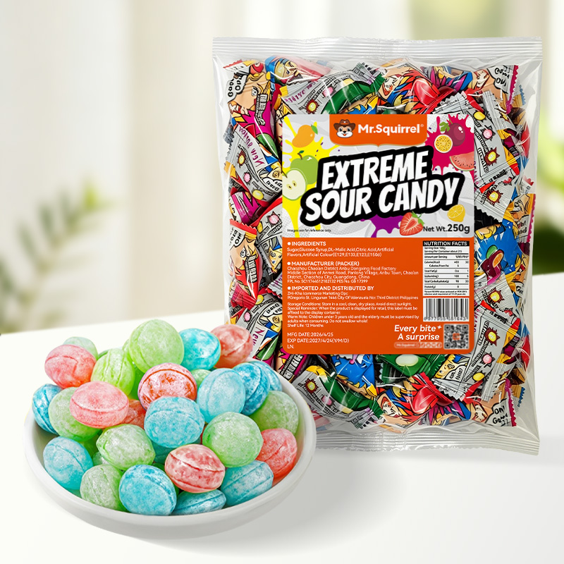 Mr. Squirrel® Extreme Sour Candy