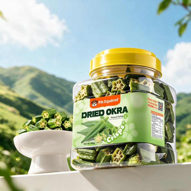 Mr. Squirrel® Okra Crisps