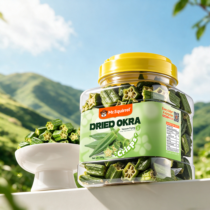 Mr. Squirrel® Okra Crisps