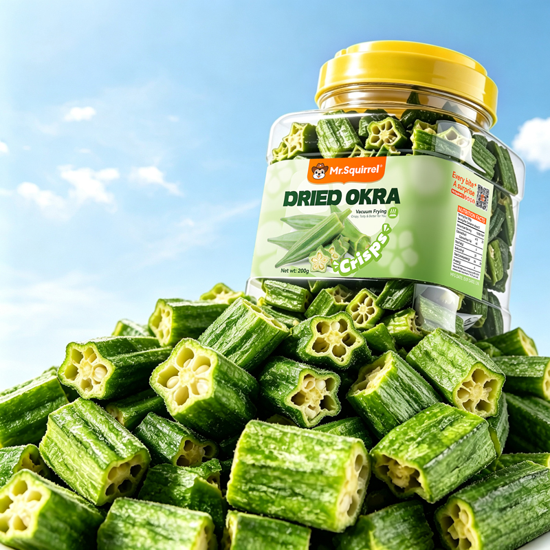 Mr. Squirrel® Okra Crisps