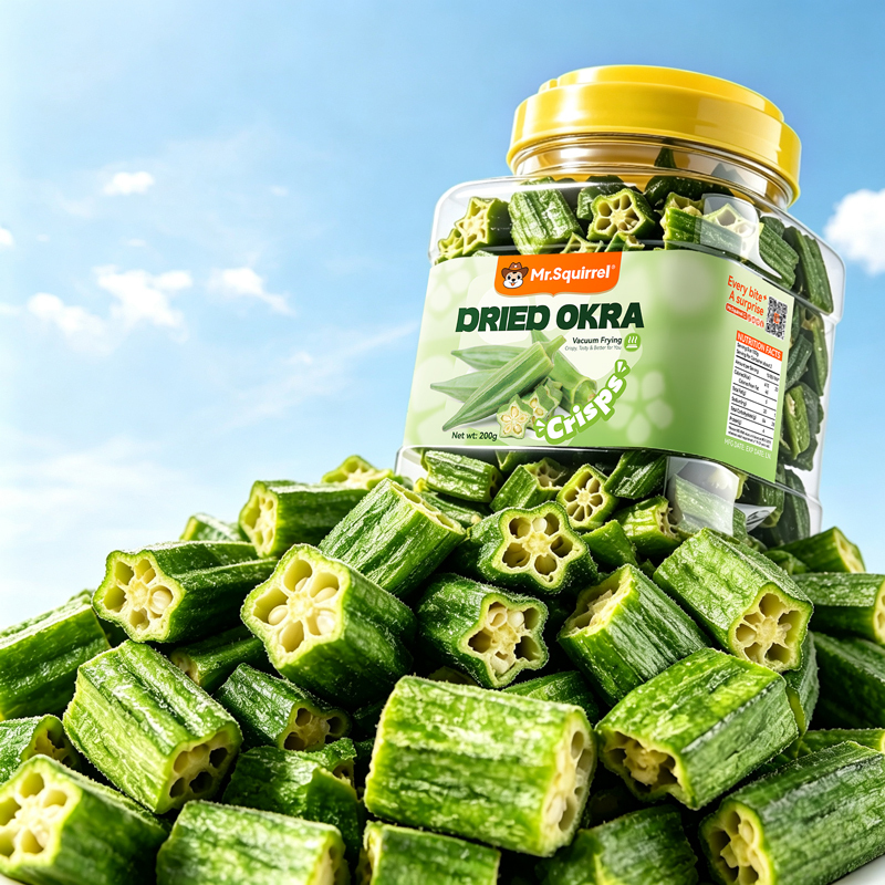 Mr. Squirrel® Okra Crisps