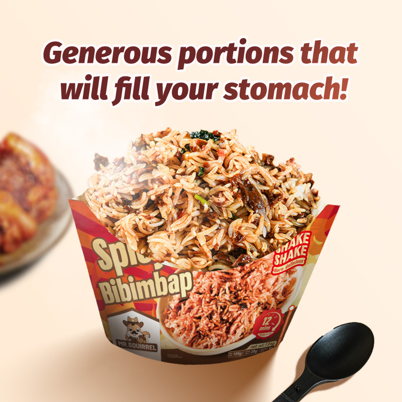 Mr. Squirrel® Self-Heating Rice Meal (3 Flavors)