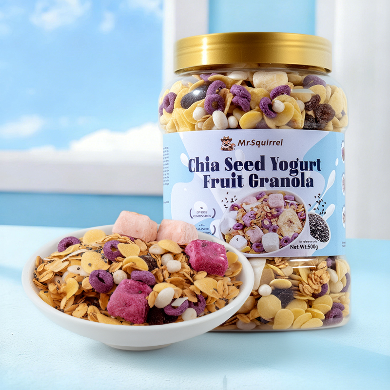 Mr. Squirrel® Triple-Flavor Yogurt Oatmeal