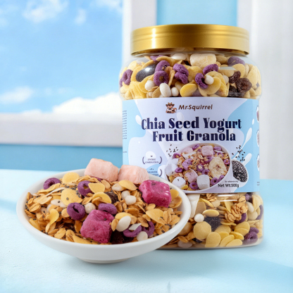 Mr. Squirrel® Triple-Flavor Yogurt Oatmeal