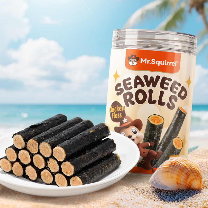 Mr. Squirrel® Seaweed Pork Floss Rolls
