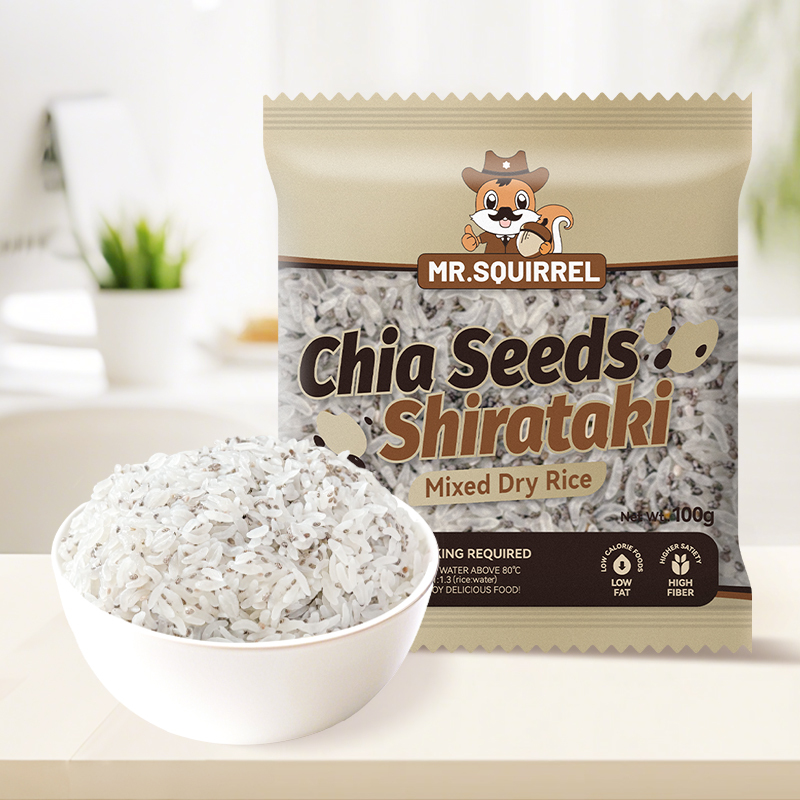 Mr. Squirrel® ChiaSeed Shirataki Rice