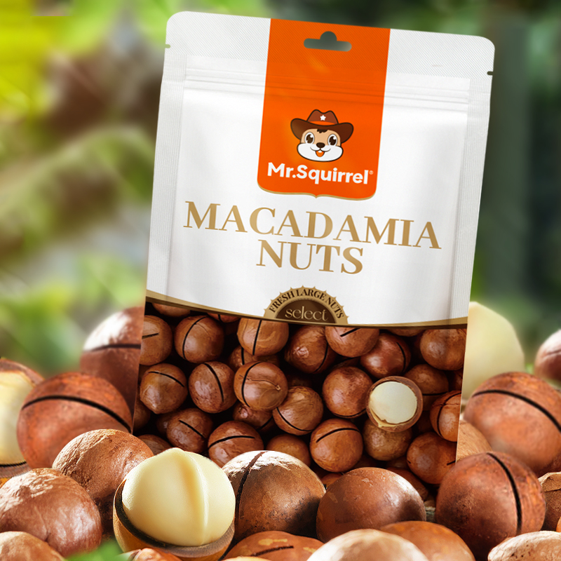 Mr. Squirrel® Premium Macadamia Nuts