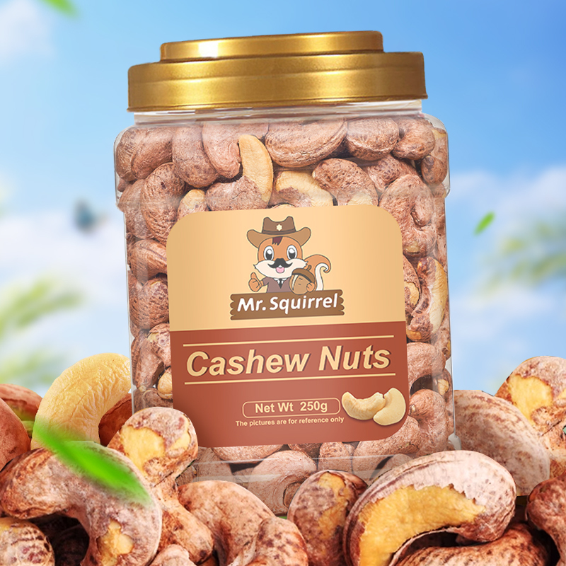 Mr. Squirrel® Purple-Skin Roasted Cashew Nuts
