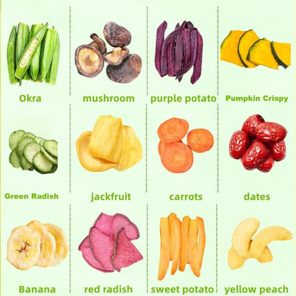 Mr. Squirrel® 12-in-1 Mixed Fruit & Vegetable Chips