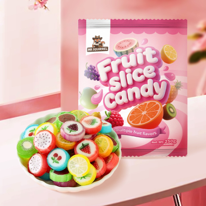 Mr. Squirrel® Fruit Slices Hard Candy