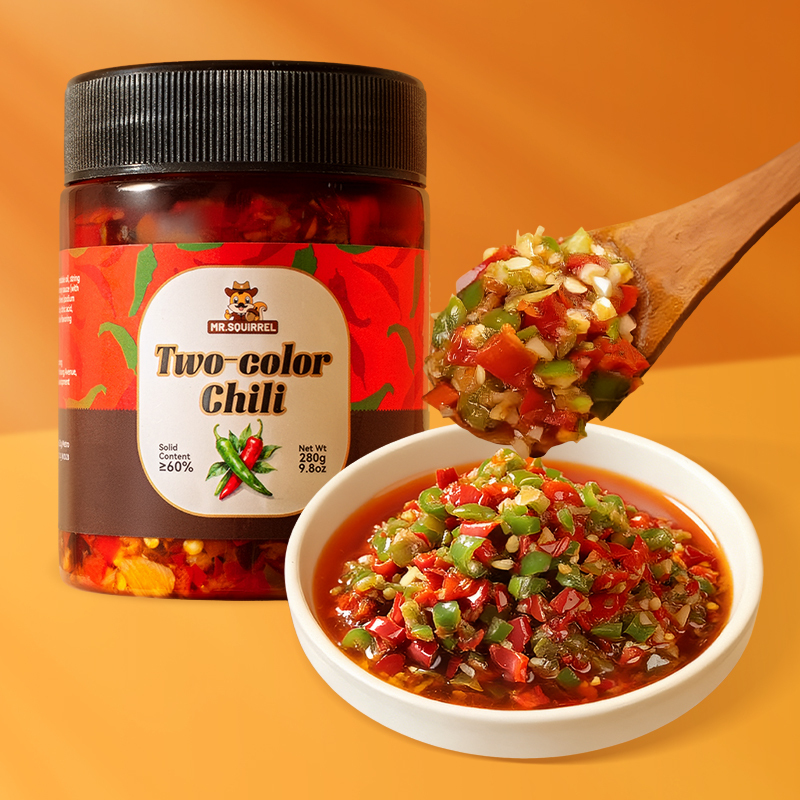 Mr. Squirrel® Dual Pepper Spicy Sauce 280g