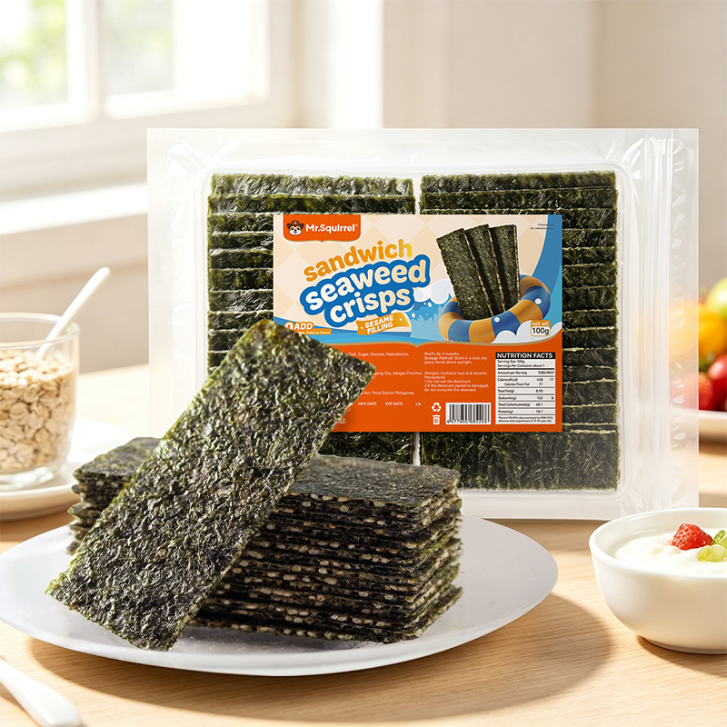 Mr. Squirrel® Sandwich Seaweed Crispy