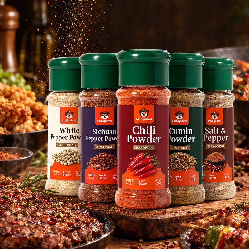 Mr. Squirrel® Natural Seasoning Powder Set