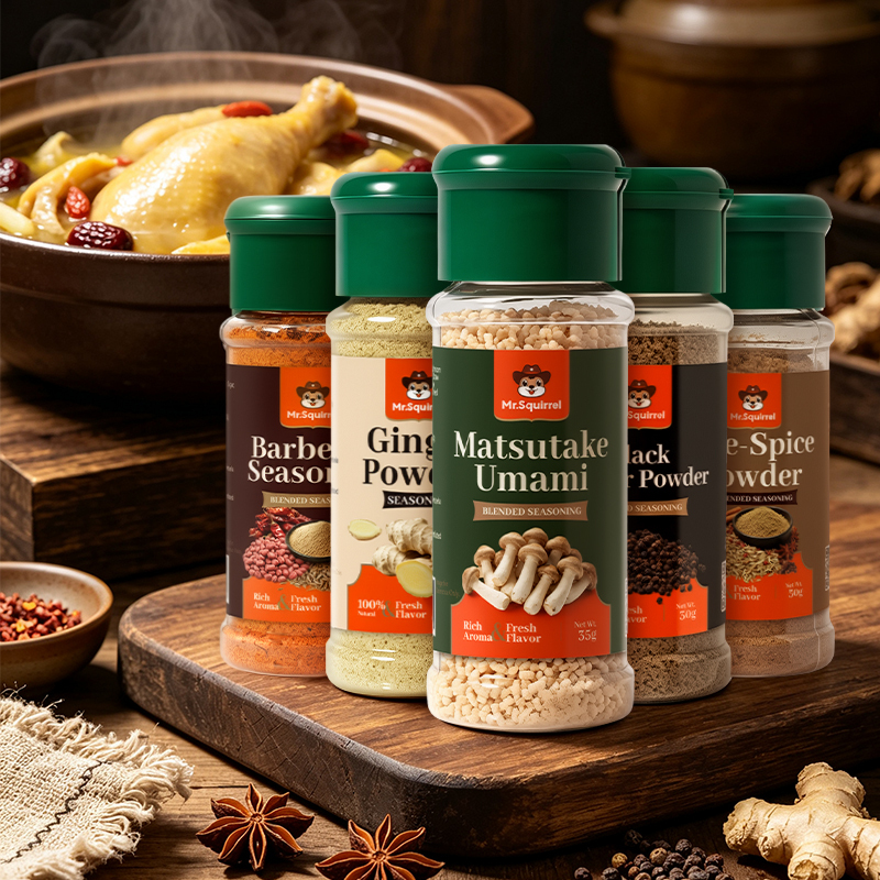 Mr. Squirrel® Natural Seasoning Powder Set