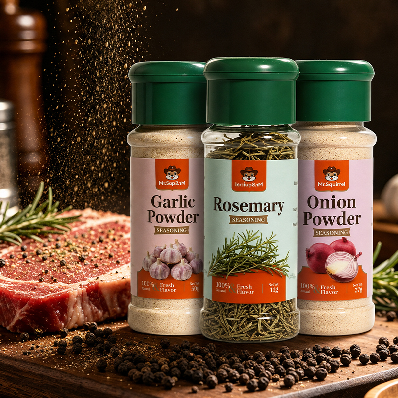 Mr. Squirrel® Natural Seasoning Powder Set