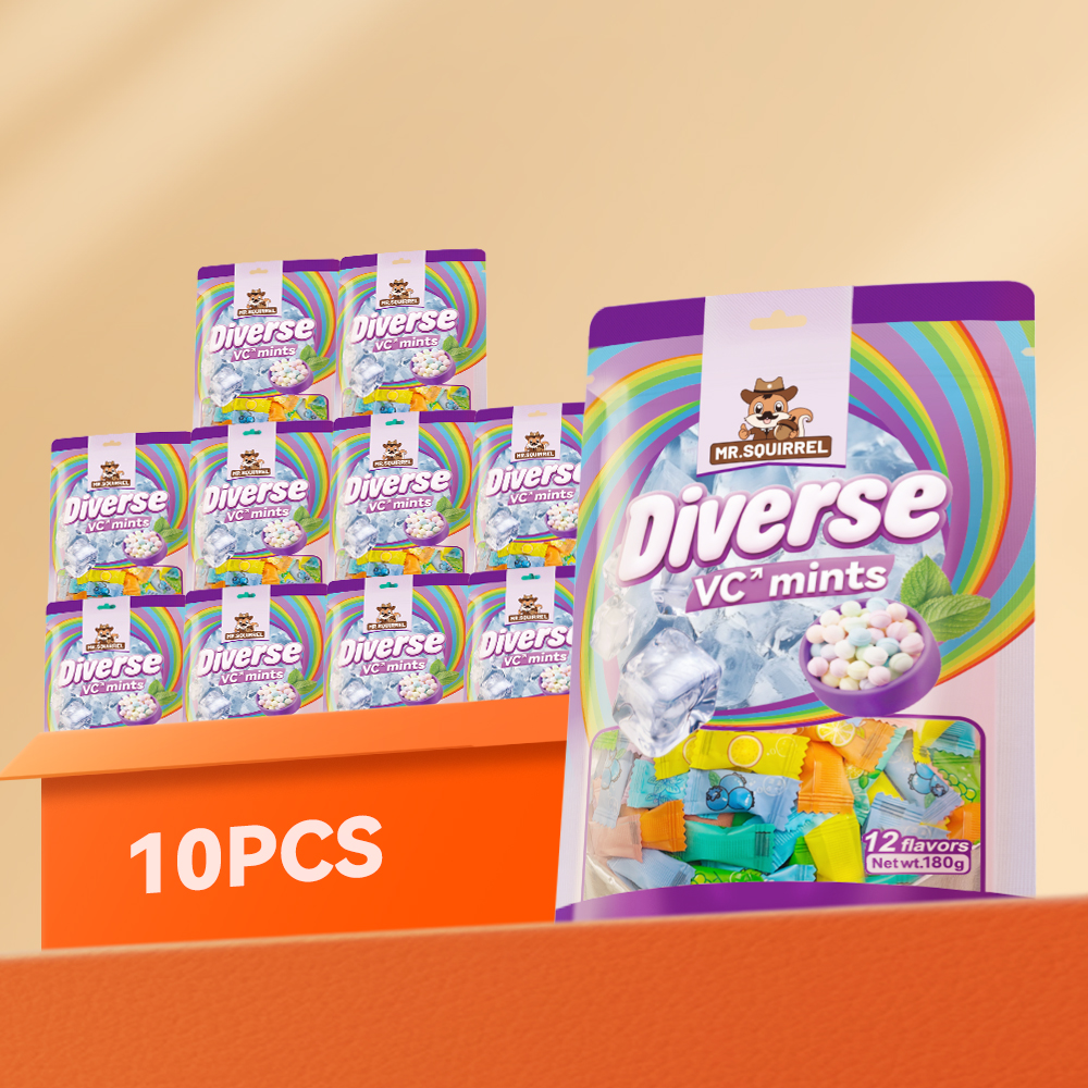 Mr. Squirrel® Sugar-Free Mint Candy (wholesale)