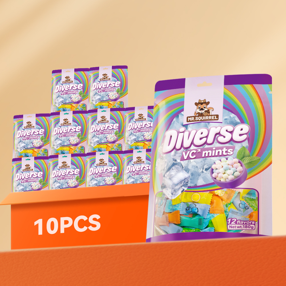 Mr. Squirrel® Sugar-Free Mint Candy (wholesale)