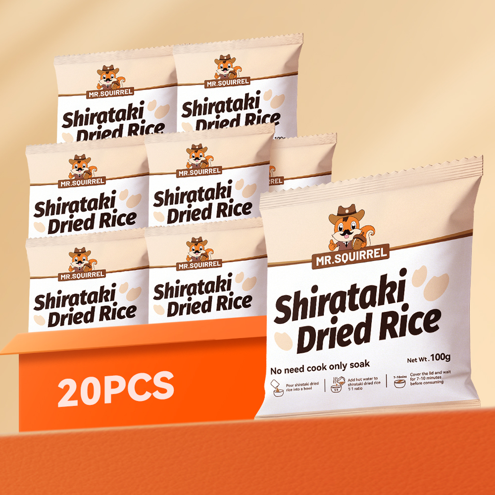 Mr. Squirrel® Dried Shirataki Rice - Small Pack