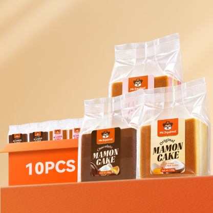 Squirrel® Fluffy Milk Mamon Cake (Wholesale)