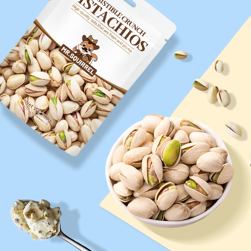 Mr. Squirrel® Salted Roasted Pistachio Nuts (In Shell)