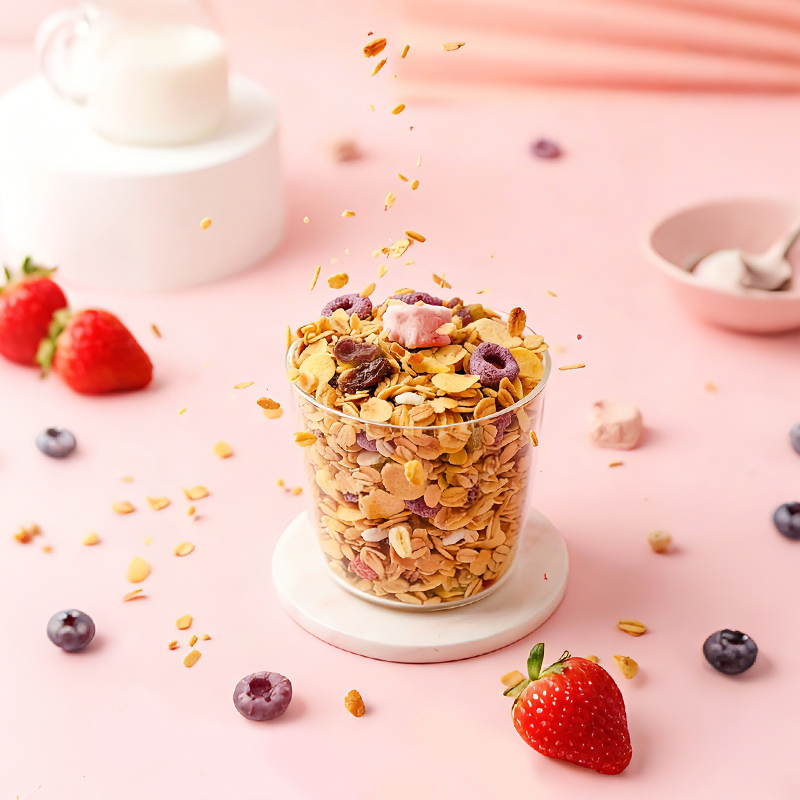 Mr. Squirrel® Triple-Flavor Yogurt Oatmeal