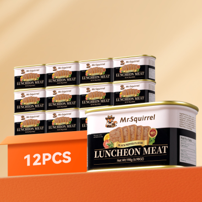 Mr. Squirrel® Black Pepper Luncheon Meat 198g
