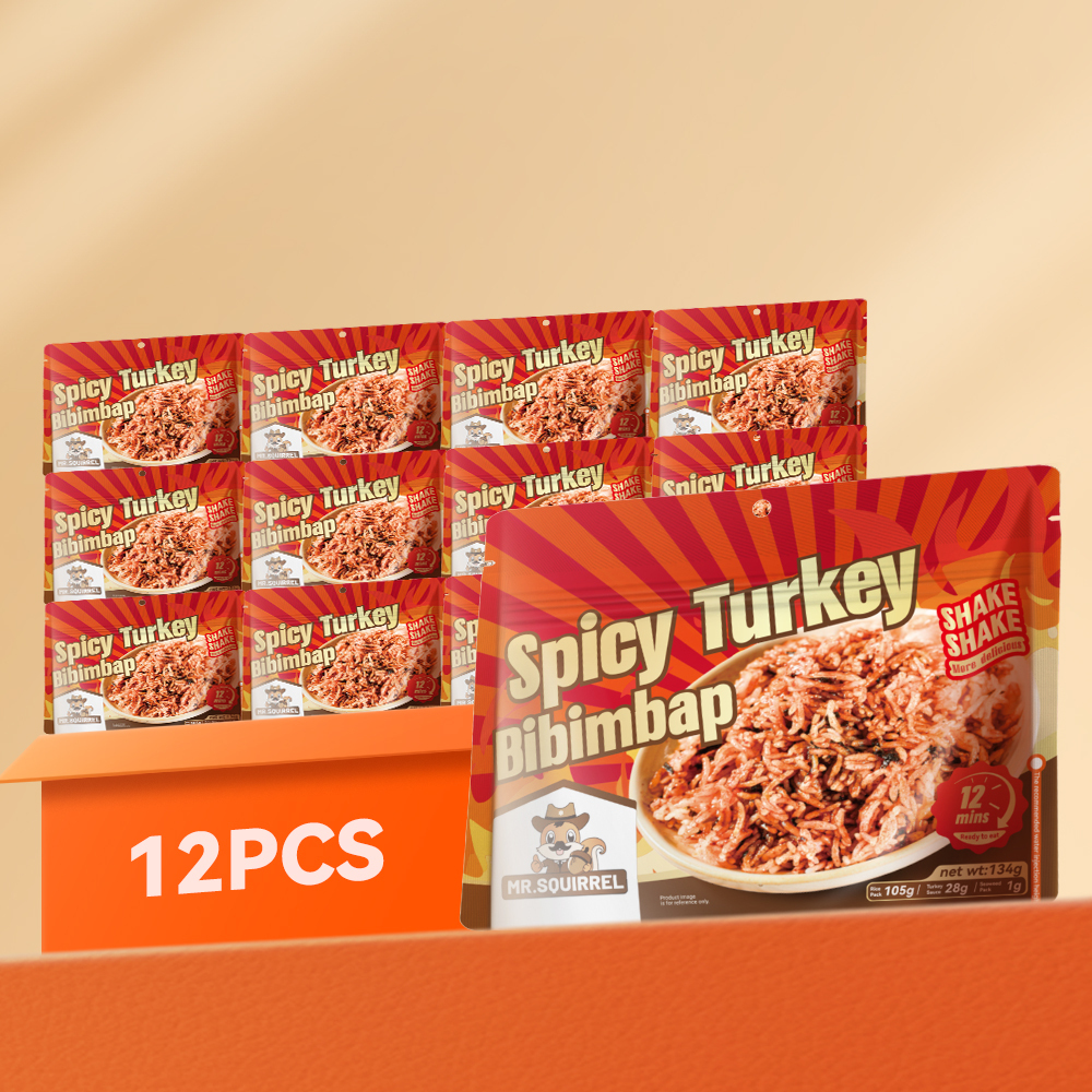 Mr. Squirrel® Korean Buldak Self-Heating Rice Meal (Wholesale)