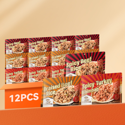 Mr. Squirrel® Mixed Flavor Self-Heating Rice Meal (Wholesale)