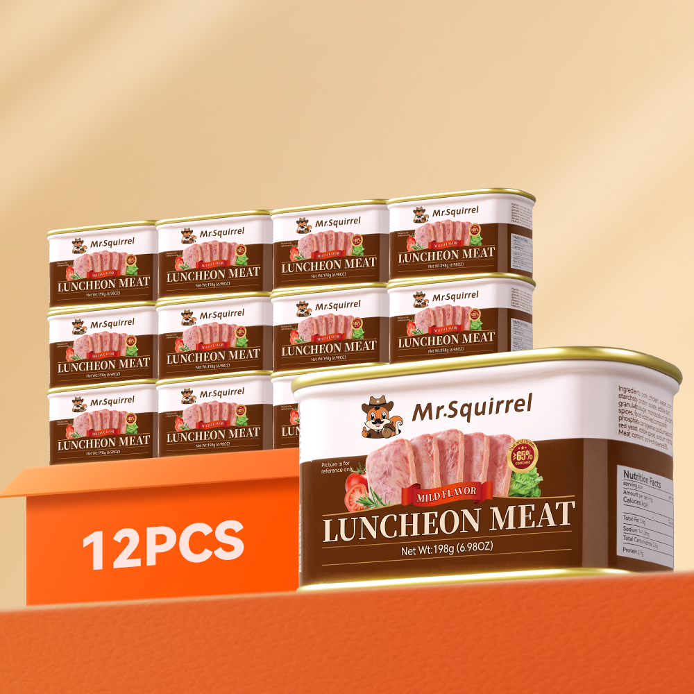 Mr. Squirrel® Chicken & Pork Luncheon Meat 198g
