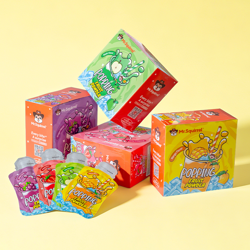 Mr. Squirrel® Smoke Popping Candy 30pcs Mixed Flavors