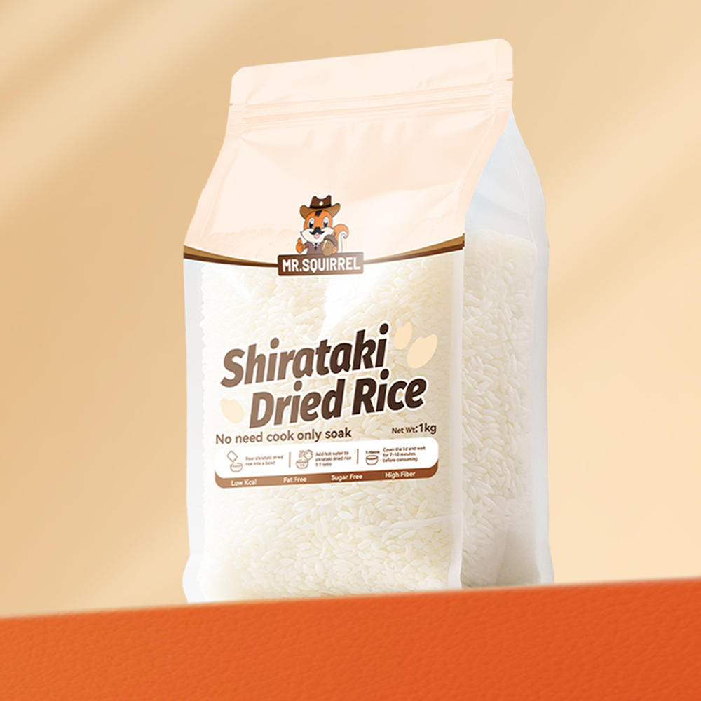 Mr. Squirrel® Dried Shirataki Rice - Large Pack