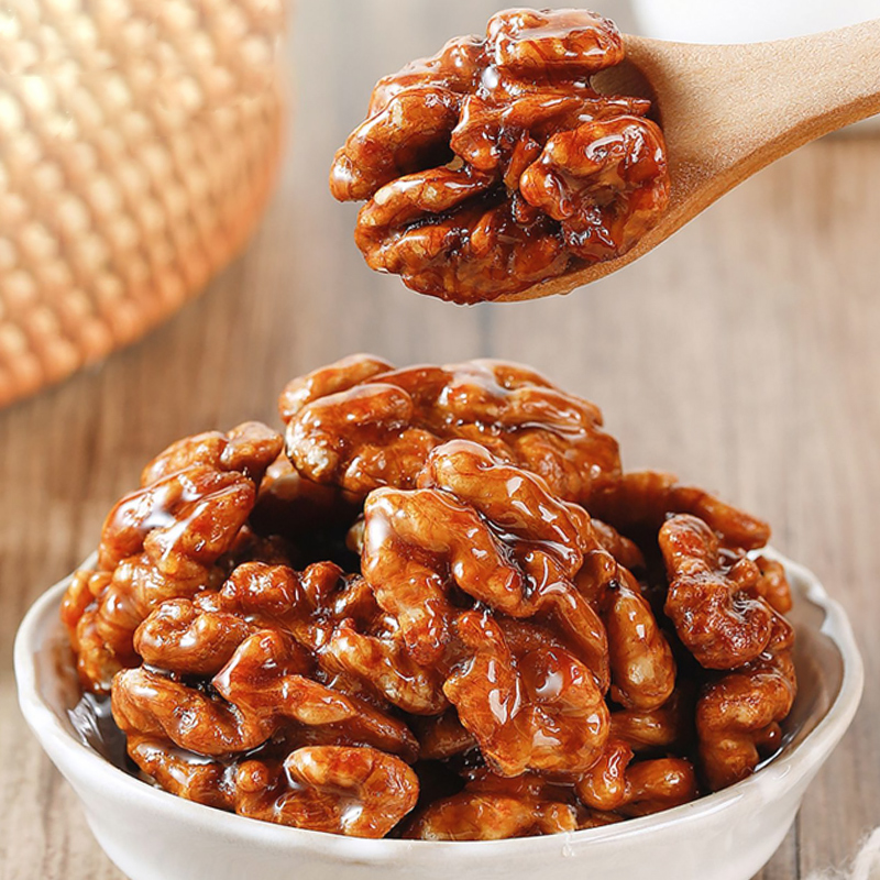 Mr. Squirrel® Amber Honey Walnuts