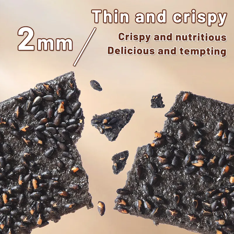 Mr. Squirrel® Black Sesame Crackers